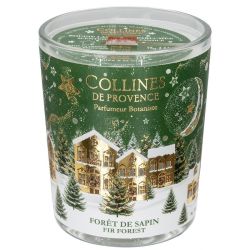 Collines De Provence Bougie Parfumée Noël Forêt de Sapin - 75g