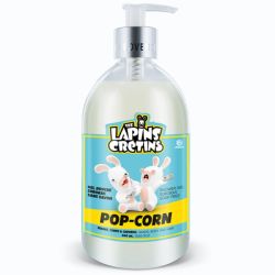 Les Petits Bains de Provence Gel Douche Sans Savon - 500ml - Pop Corn Lapins Crétins