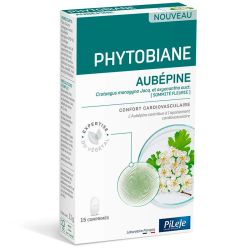 Pileje Phytobiane Aubépine - Confort Cardiovasculaire - 15 comprimés