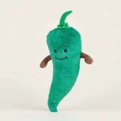 Soframar Warmies Bouillotte Peluche Déhoussable Piment 35 cm - Chaleur réconfortante et apaisante