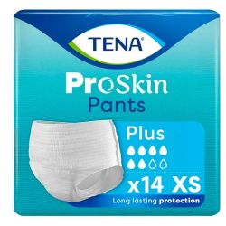 Tena Proskin Plus Pants Culottes Absorbantes Urinaires - 14 protections - Taille XS