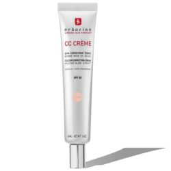 Erborian CC Crème à la Centella SPF30 40ml Teinte Clair – Soin correcteur teinté illuminateur