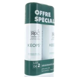 RoC Keops Déodorant Spray Sec 24h Lot de 2 x 150ml