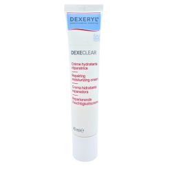 Dexeryl Dexeclear Crème Hydratante Réparatrice 40 ml - Hydrate et apaise les peaux sous traitement anti-acné