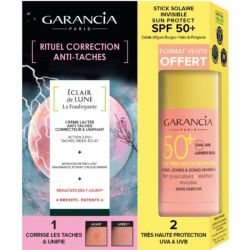 Garancia Eclair de Lune La Foudroyante Crème Anti-Taches 30ml + Stick solaire invisible sun protect SPF 50+