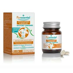 Puressentiel Myo Pure Articulations et Muscles - Calme les Inconforts Musculaires - 20 Comprimés