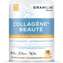 Granions Collagène + Beauté Goût Tropical 220g – Cheveux, éclat et fermeté de la peau