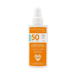 Alphanova Crème Solaire Certifiée Bio Haute Protection SPF50 - 125g