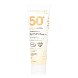 Alphanova Organic Sun Crème Solaire Sensible SPF50+ Bio Visage Haute Tolérance Sans Parfum - 50g