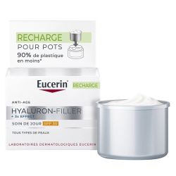 Eucerin Hyaluron-Filler + 3x Effect Soin de Jour SPF30 Signes de l'Âge - Recharge 50ml
