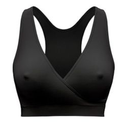 Medela Brassière de Nuit Grossesse et Allaitement Keep Cool Noir - Confort et aintien