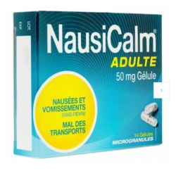 Nausicalm 14 gélules - Dimenhydrinate