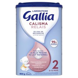 Gallia Calisma relais lait 2e âge 800g