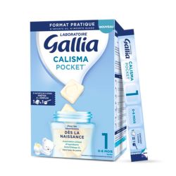 Gallia Calisma Pocket 1er âge Lait en Poudre - 21 sachets de 5 doses