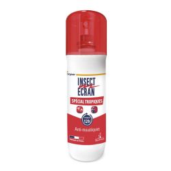 Insect Ecran Anti-Moustiques Spray Spécial Tropiques - 75ml - Protection renforcée en zone tropicale