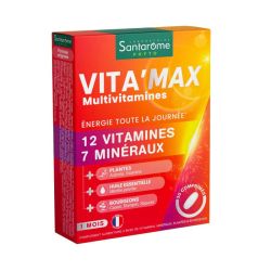 Santarome Multivitamines Vita'Max Adultes - 30 comprimés