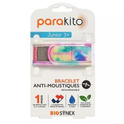 Parakito Bracelet Anti-Moustiques Junior Tye & Die + 2 Recharges