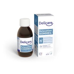 Delicare Relaxation Sommeil 125 ml - Aide à trouver un meilleur sommeil et diminue la nervosité