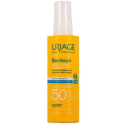 Uriage Bariésun Spray Solaire Invisible SPF 50+ - Version Parfumée - Hydratante - 200ml