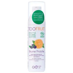Toofruit  Brume Fraiche Eau Nettoyante Visage - 100ml - Nettoie, rafraîchit et protège dès 5 ans