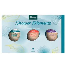 Kneipp Shower Moments Coffret Gel Douche Mini - Enrichi en Huiles Essentielles - 3x50ml