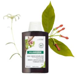 Klorane Shampoing à la Quinine & Edelweiss BIO - Nettoie & Aide à Fortifier - 200ml