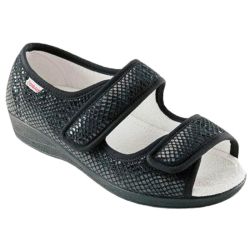 Gibaud CHUT Kéa Noir - Chaussures Confort Femme Pieds Déformés