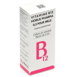 Bayer Vitamine B12 0.5 % Collyre - Flacon de 5ml