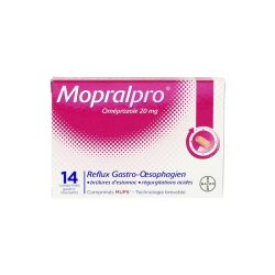 Mopralpro 20mg 14 comprimés gastro-résistants