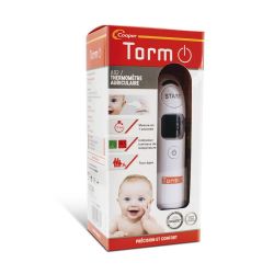 Torm Thermomètre Auriculaire A02 - 1 pièce - Mesure rapide et précise de la température