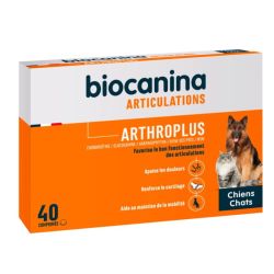 Biocanina Arthroplus Articulations Chiens et Chats  - 40 Comprimés