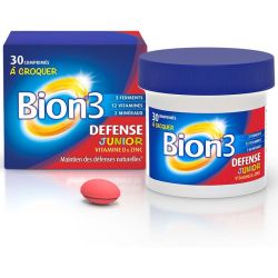 Bion3 Défense Junior 30 comprimés à croquer - Vitamines pour les enfants