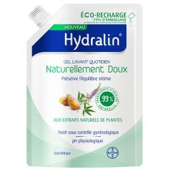 Hydralin Quotidien Eco-Recharge - Gel Lavant Naturellement Doux - 400ml