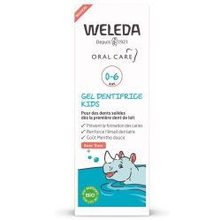 Weleda Gel Dentifrice Kids 0-6 Ans Au Fluor - Saveur Menthe - 50ml