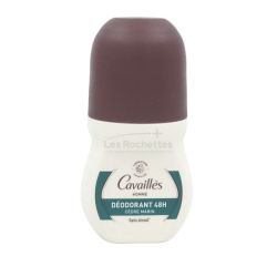 Cavaillès Homme Déodorant Bille 48H Parfum Cèdre Marin - 50ml
