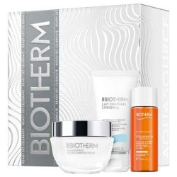 Biotherm Aquasource Coffret Routine Fortifiante - Aquasource Crème + Biosource Oil + Lait Original