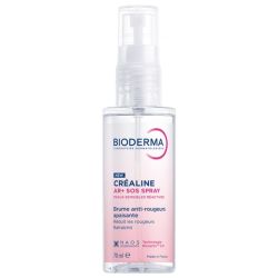 Bioderma Créaline AR+ SOS Spray Brume Anti-Rougeurs 70 ml – Brume apaisante fraîcheur effet coupe-feu