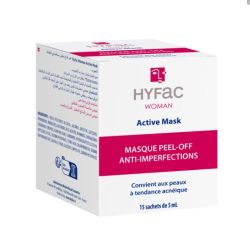 HYFAC Woman Active Mask 15 sachets - Traite l'acné de la femme adulte et libère les pores