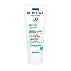 IsisPharma Secalia Crème Nourrissante Visage Ultra-Confort Peaux Sèches à Très Sèches - 40ml