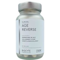 Biocyte Clinical Age Reverse 60 gélules - Fermeté, renouvellement et vitalité cutanée