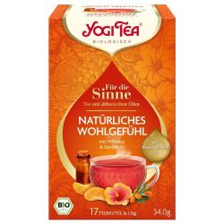 Yogi Tea Infusion Bien-Être Naturel aux Huiles Essentielles Bio - 17 Sachets