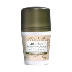 Sanoflore Déodorant Roll-On 48h Flora - 50ml