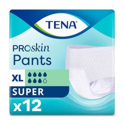 Tena Proskin Pants Sous-Vêtement Absorbant Super - Taille XL - 12 Slips