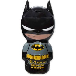 Air-Val Gel Douche & Shampoing 2 en 1 - Motif Batman - 400ml