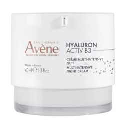 Avène  Hyaluron activ b3 crème de nuit multi-intensive tous types de peaux, 40ml