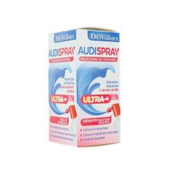Audispray Ultra solution auriculaire 20 ml - Bouchon de Cérumen