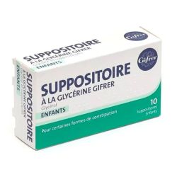 Gifrer Enfant Suppositoires à la Glycérine - 10 Suppositoires