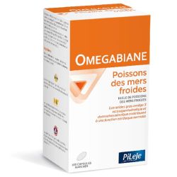 Pileje Omegabiane Poissons des Mers Froides - 100 capsules