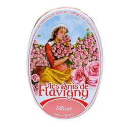 Les Anis de Flavigny Bonbons - Goût Rose - 50g