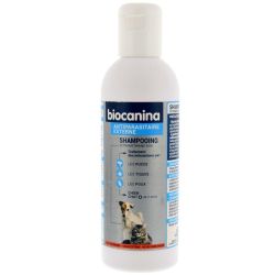 Biocanina Tetramethrine BCN Shampooing Antiparasitaire Externe 200ml - Chiens et chats, traitement des infestations par puces, tiques, poux